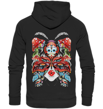Lade das Bild in den Galerie-Viewer, Frau/Falter - Organic Hoodie
