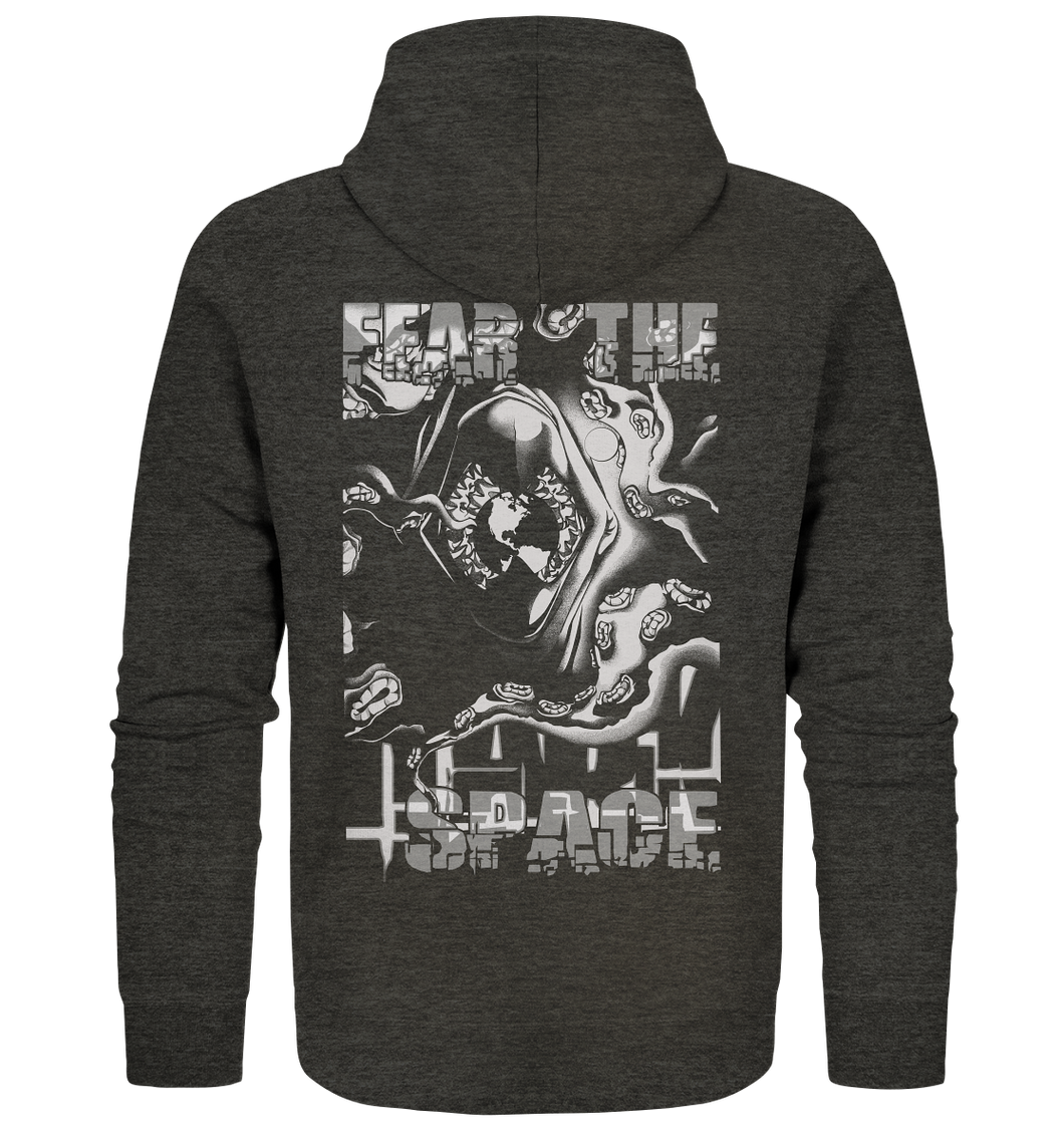 Fear The Dark Space - Organic Zipper