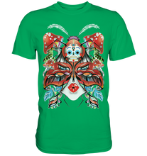 Lade das Bild in den Galerie-Viewer, Frau/Falter - Premium Shirt
