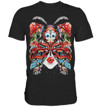 Lade das Bild in den Galerie-Viewer, Frau/Falter - Premium Shirt
