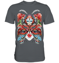 Lade das Bild in den Galerie-Viewer, Frau/Falter - Premium Shirt
